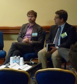 Panelists at the annual InterAction Annual Forum in June 2015, “Digital Donations: Innovative Technology for Local Philanthropy.”