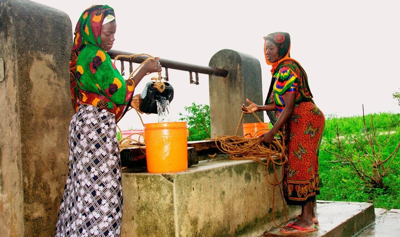 Women in rural Kenya
