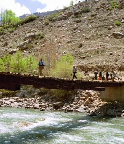 Bridge in Tajikistan