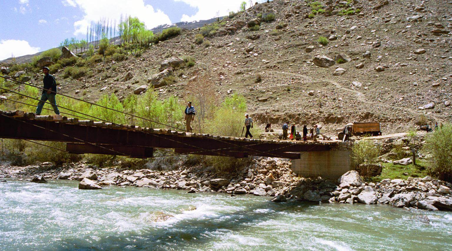 Bridge in Tajikistan