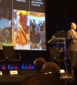 Jim Kim speaks at The Early Years: Investing in Our World’s Future launch at the World Bank.