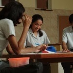 Students at the Aga Khan Academy, Mombasa.