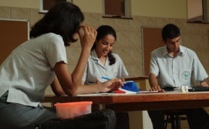 Students at the Aga Khan Academy, Mombasa.