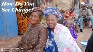 How do you see change