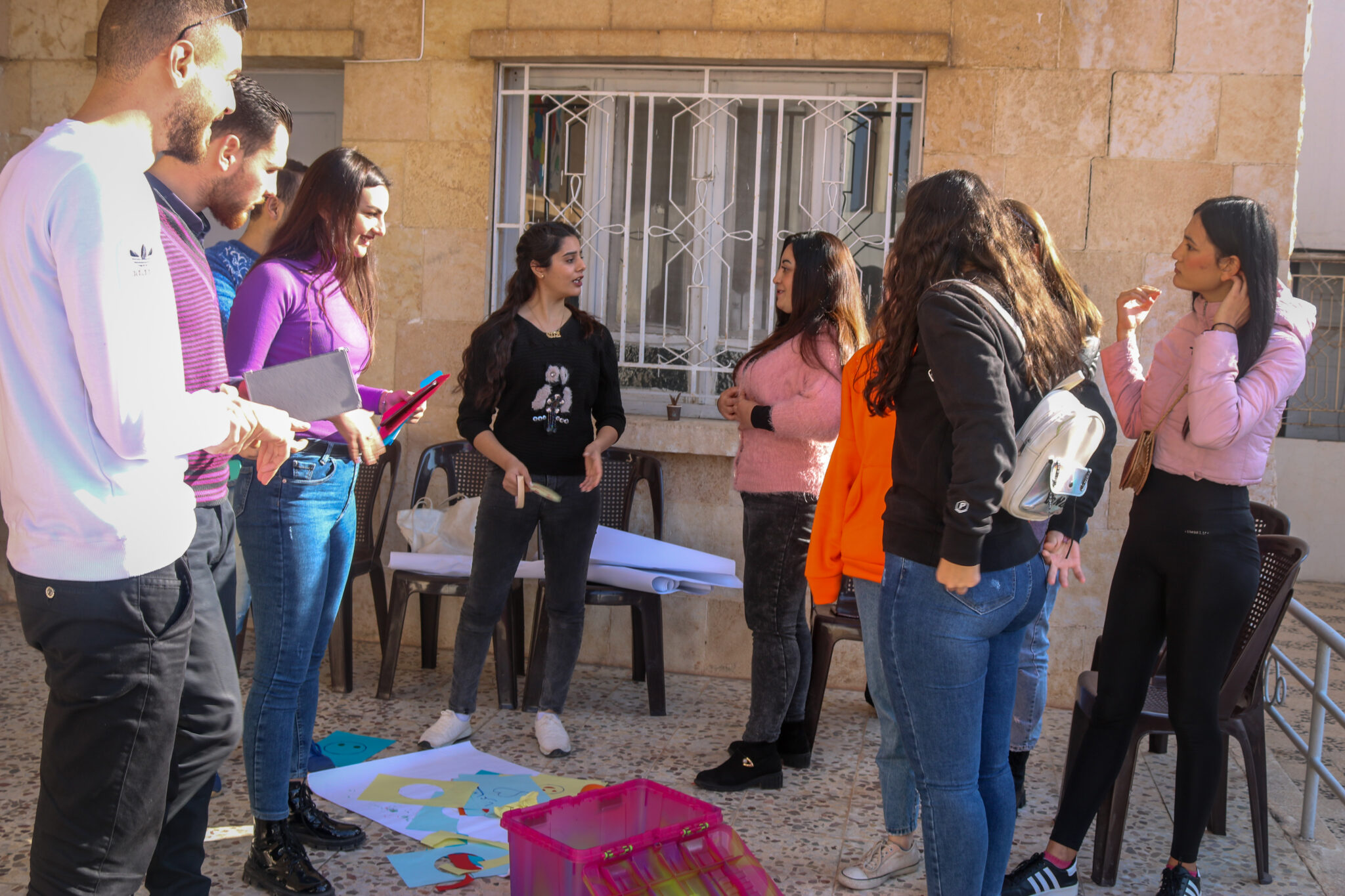 Rola during a series of workshops by the Mharda Charitable Association and the Drop of Hope Association, two influential civil society organisations in Rola’s community | AKF \ Ali Shaheen