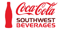 Coca Cola Southwest Beverage logo
