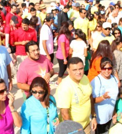 Participants at the 2014 Aga Khan Foundation Walk-Run in Dallas