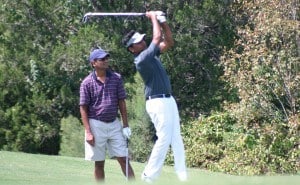 Golfers participate at the 2015 Aga Khan Foundation Golf Tournament
