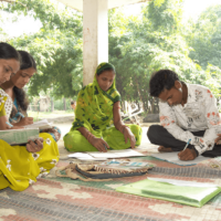 Teacher preparation workshop in Bihar India