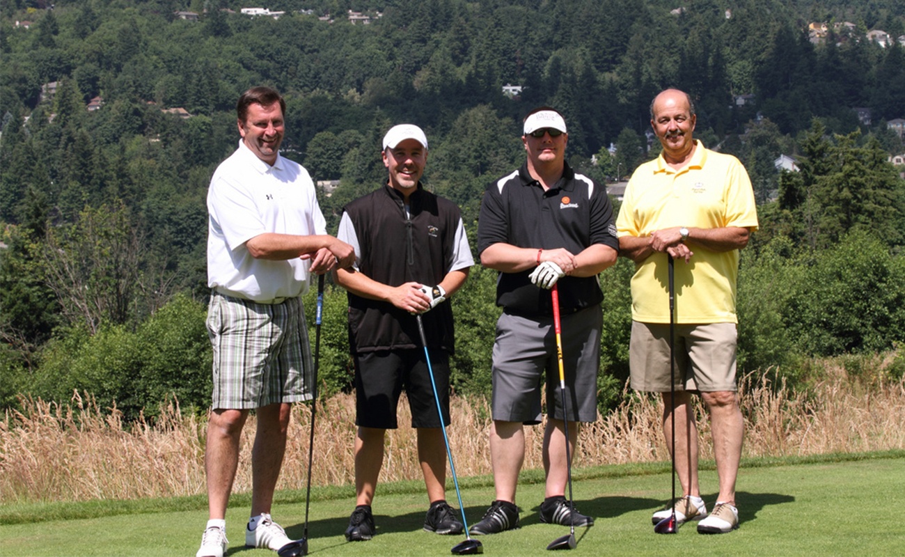 Seattle Post-event Press Release. Golfers enjoy the 2011 tournament.