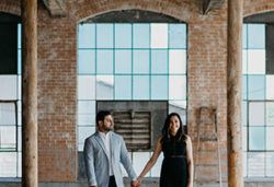 Aly and Kiran's wedding will take place in December 2018. Instead of gifts, the couple is requesting donations. Photo courtesy of Camera Shi Photography.