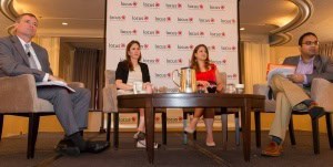 Panelists discuss integrated development at a Locus event June 23.